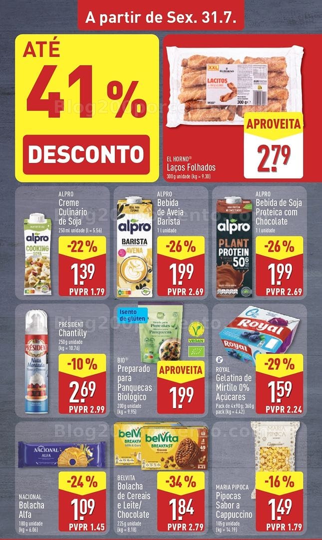 Antevisão Folheto ALDI Promoções de 27 julho a 2 agosto